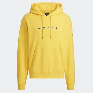 Adidas Disney Hoodie Pixar Manga Sweatshirt Colorful Embroidery Pixar New w Tag